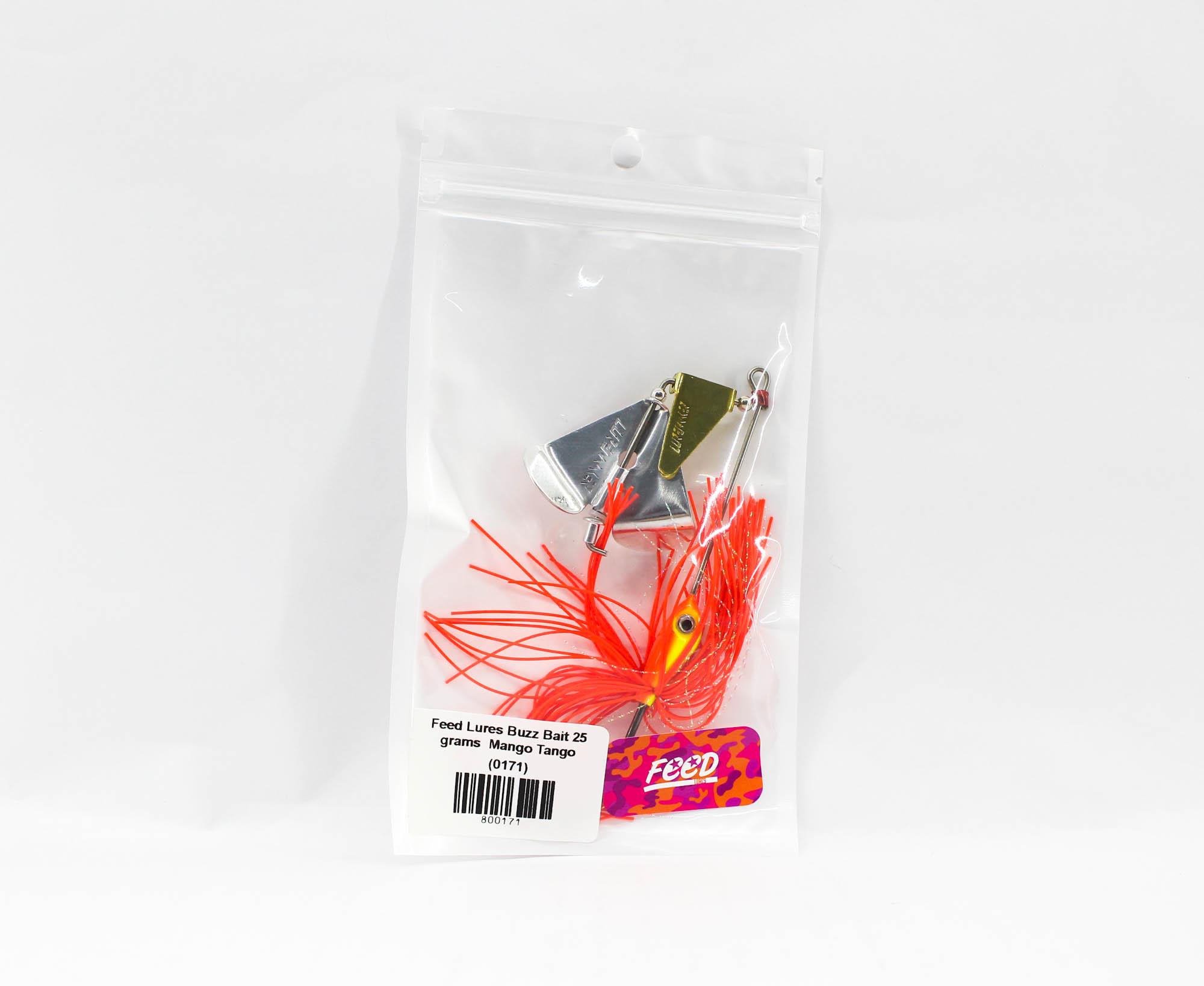 

Feed Lures Buzz Bait Heavy Hook 25 grams Mango Tango (0171)