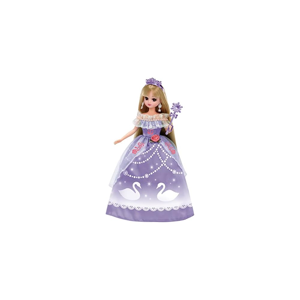 Licca-chan LW-12 Romantic Swan Dress for Dolls, Elegant Design, Suitable for Play and Display