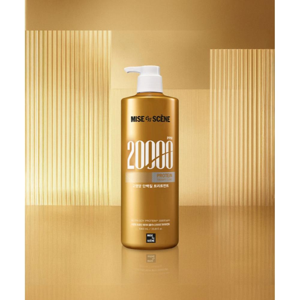 Miseenscene [large Dose High Nutrition] Protein Therapy Clinic 20000 Protein Treatment 1000ml none
