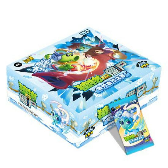 Kayou Plants Vs. Zombies Ice & Snow Series 5 Collector Card Box