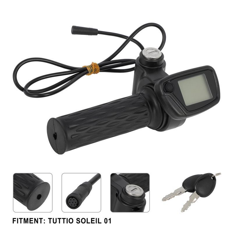 Digital Gauge Assembly For Tuttio Soleil 01 Electric Bike Speedometer Throttle Dashboard Screen Off-Road Motorcycles