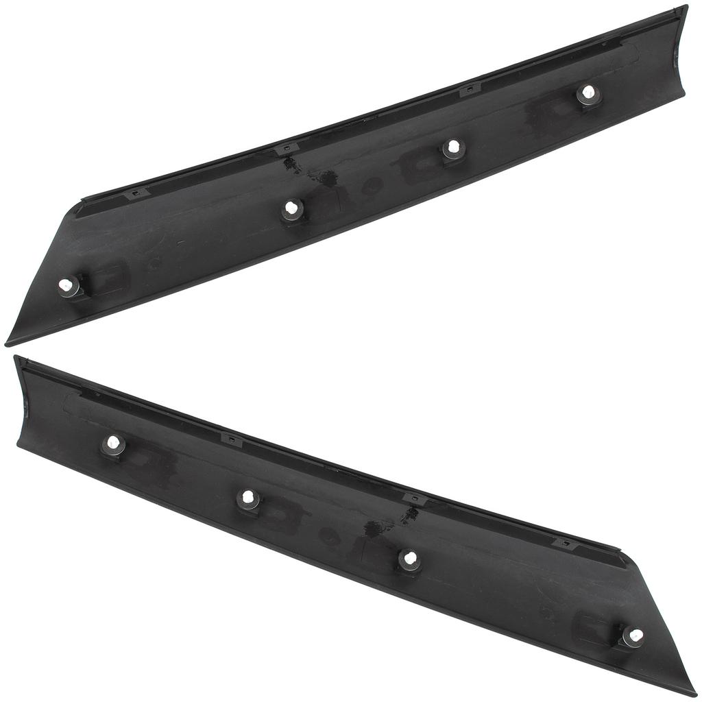 MINI R50 R53 01-06 A-pillar Outer Cover Strip BLACK GLOSS Left + Right 2 Pcs. SET