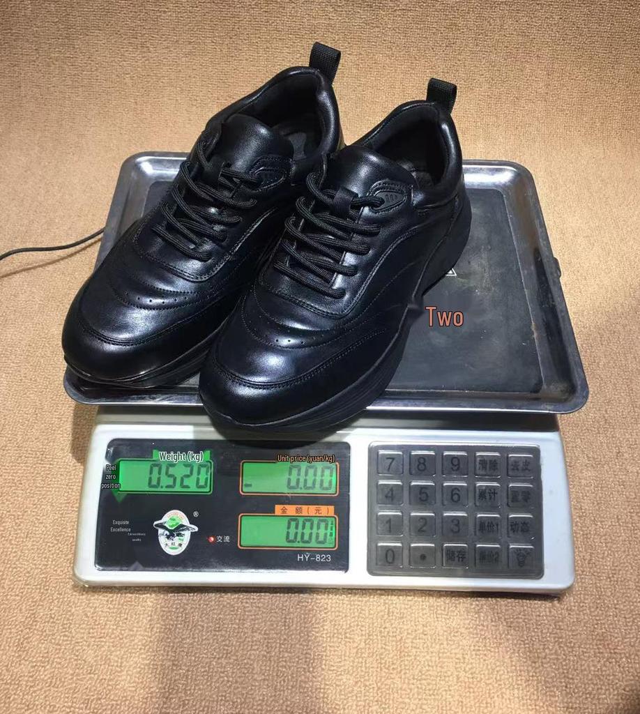 Herren Echtleder Freizeitsneaker - Atmungsaktiv, Sport Outdoor, Oberste Schicht Rindsleder