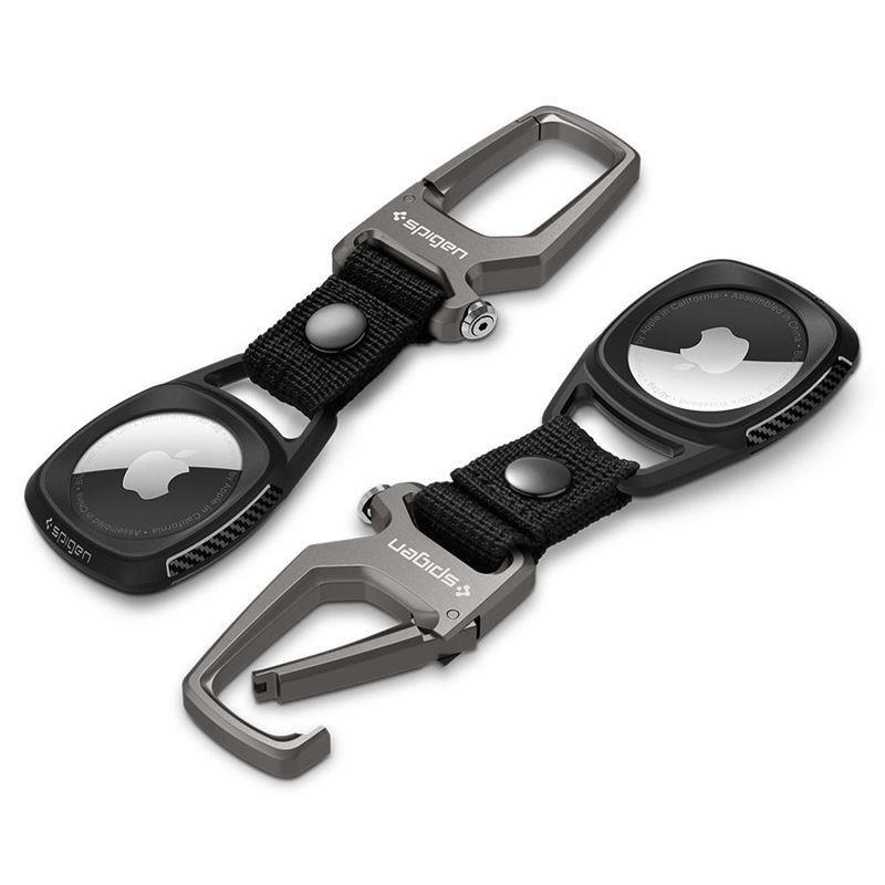 Spigen Rugged Armor Protective Case for Apple AirTag - Matte Black
