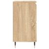 Vidaxl Chest of Drawers, Sonoma Oak, 60X35X70 Cm, Wood-Based Material