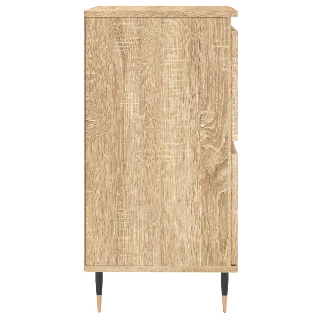 Vidaxl Chest of Drawers, Sonoma Oak, 60X35X70 Cm, Wood-Based Material