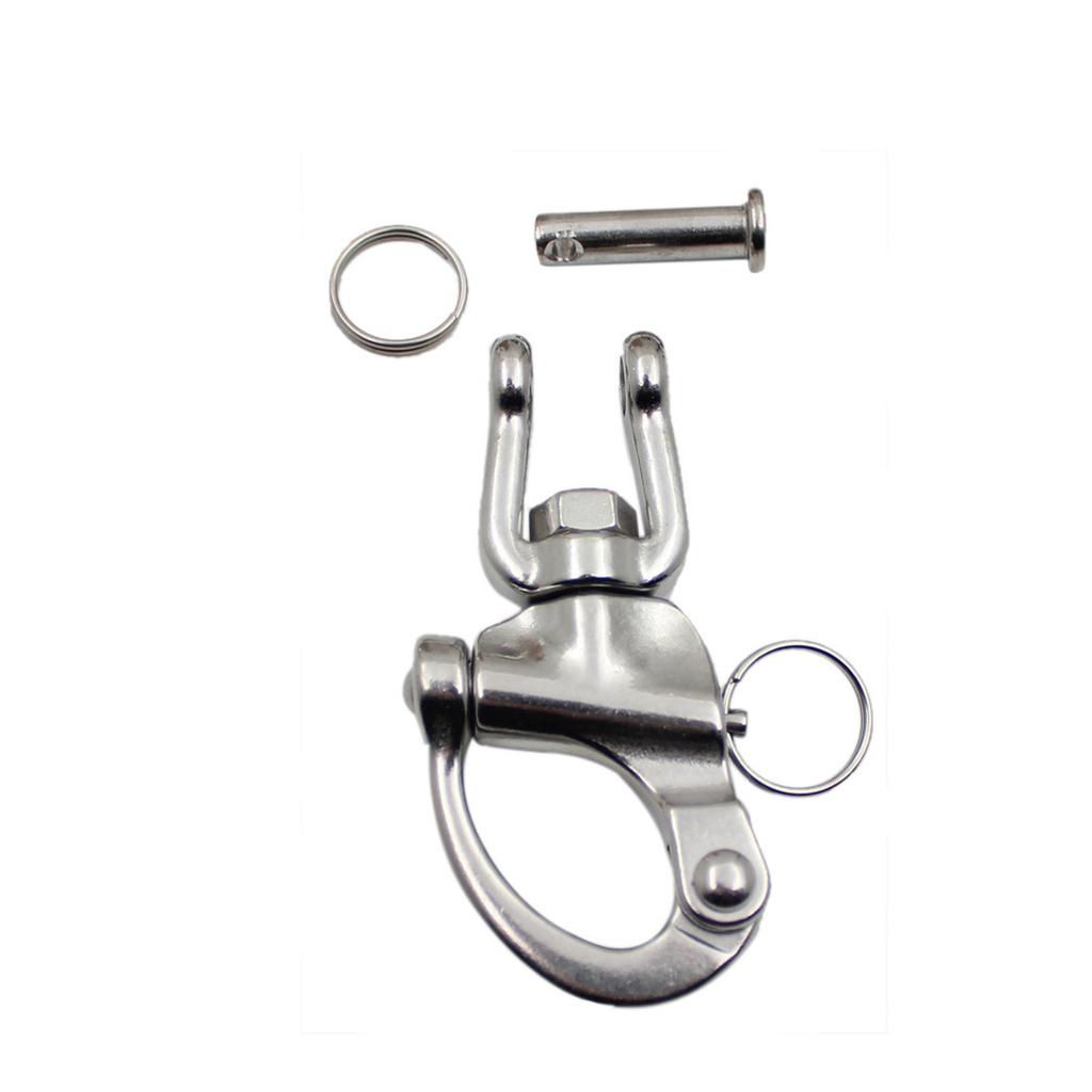 Shackle 316 Stainless Steel Quick Release Diving Clips Hook