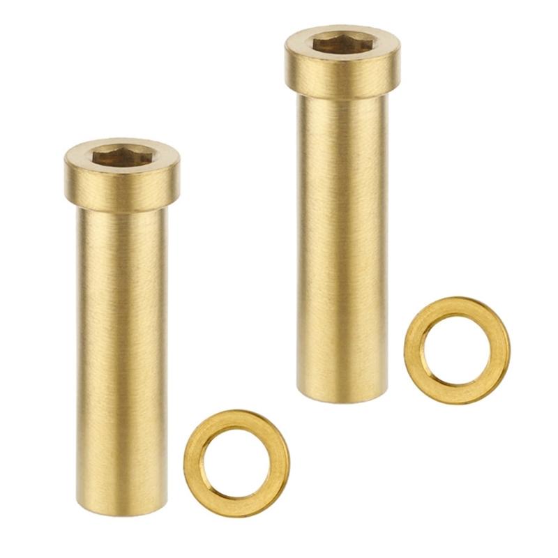 2Pcs Titaniums Alloy Bicycles C Caliper Nut Titaniums Alloy Nut Replacement Road Bike C Brake Pivots Nut with Washer