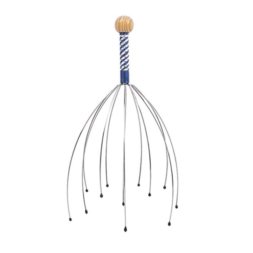 

Octopus Scalp Scratcher Massager, Handheld Relaxation Tool for Head & Body, Tension Relief Massage Toy Random Color