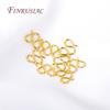 10/20Pcs 18K Gold Plated W Shape Clasps For Jewelry Necklace Clasps Connectors For Bracelets Making DIY Accessories