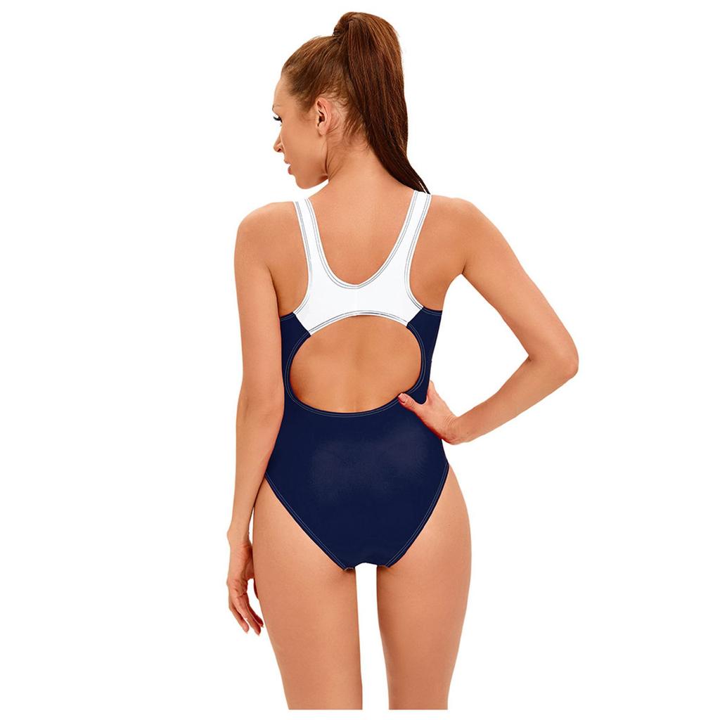 Damskie jednoczęściowe bikini seksowny strój kąpielowy z wysokim stanem plażowe stroje kąpielowe damski letni strój kąpielowy 5 kolorów