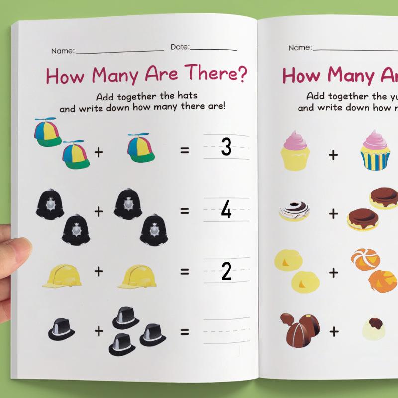 Cross 10: Mixed Addition & Subtraction Math Workbook for Kindergarten To 2nd Grade Transition