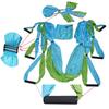 Aerial Yoga Hammock With Locking Carabiners Nylon Anti-Slip Suspension Strap Inversion Therapy Fitness Training