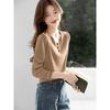 Women's Elegant Round Neck Long Sleeve T-Shirt