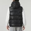 Nike Gilet sans manches coupe-vent à capuche à imprimé alphabet pour homme Vêtement d'extérieur Noir FD6428-010