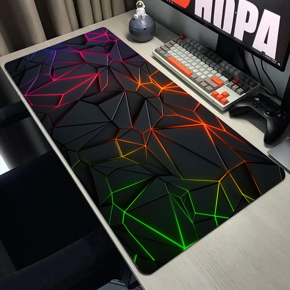 hexagon Mouse Pad Large Computer Office Game Table Mats XXL Rubber Anti-slip Gaming Keyboard Mousepads Long Desk Pads