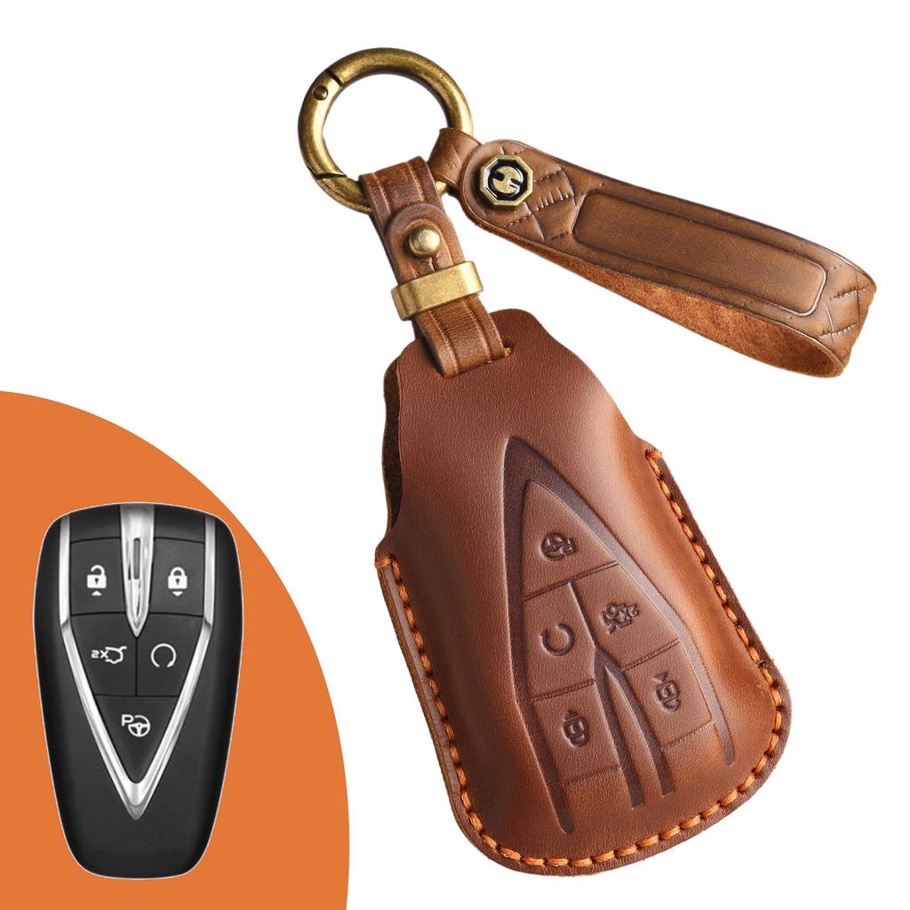 Retro Changan Key Cover for CS75plus, Oushang X7, Yidong, CS35 Car Key Shell