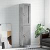 VidaXL Highboard Concrete Grey 34.5x34x180 Cm Engineered Wood 3200109