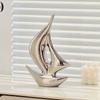 Home Ceramic Sailing Ornaments Luxury Living Room Wine Cabinet TV Cabinet Office Decoration Ceramic Crafts Housewarming Gift