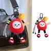Collection Table Tennis Doll Pendant Fluffy Sports Plush Keychain  Birthday Xmas Gift
