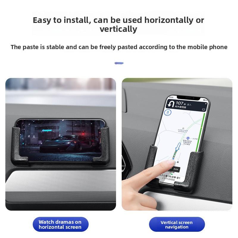 Car-mounted Mobile Phone Holder - Adhesive Support Frame for The Seat Inside The Car - General-purpose Support Frame for Household Use