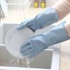 3 Pairs PVC Cleaning Gloves Waterproof Housework Gloves Reuseable Washing Gloves  Kitchen