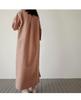 Women's Korean Style Cotton Linen Mid-Length Dress with Pockets - Plus Size, Loose Fit, Casual Fashion