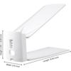 5 PACK Shoe Slots Organizer, Adjustable Double Layer Stack Shoe Holder Space Saver 50%, 3 Levels Adjustable,White Shoe Stacker for Closet Organization