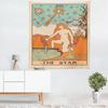Indian Middle East Colorful Aspect Astrology Series Printing Hanging Tapestry for Living Room Bedroom
