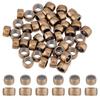 50Pcs Brass European Beads, Large Hole Beads, Column, Antique Bronze, 8.5x5mm, Hole: 5.5mm
