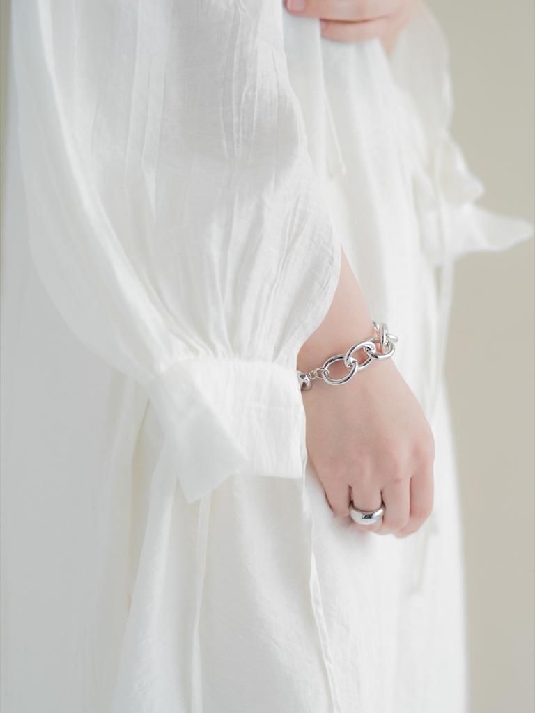 Novice Tokyo Metal Chain Bracelet / Silver