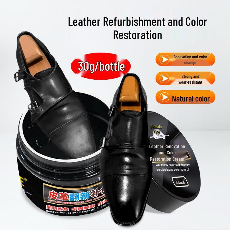 Krém na opravu kůže a obnovovač barvy na pohovky, tašky, bundy a boty