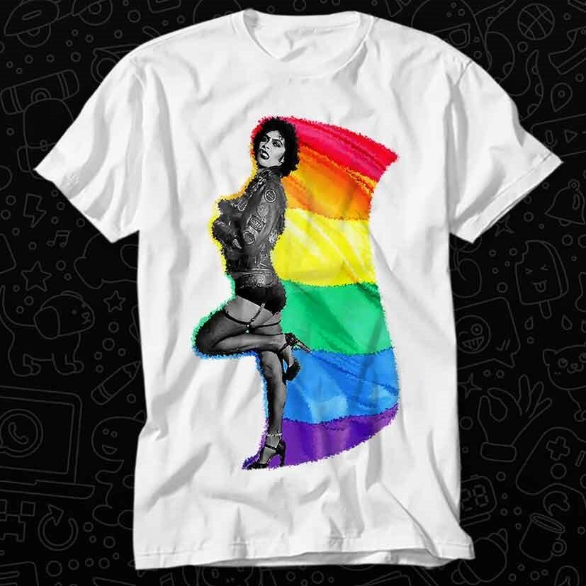 

Frank N Furter LGBTQ+ Pride The Rocky Horror Show T Shirt 289 4XL