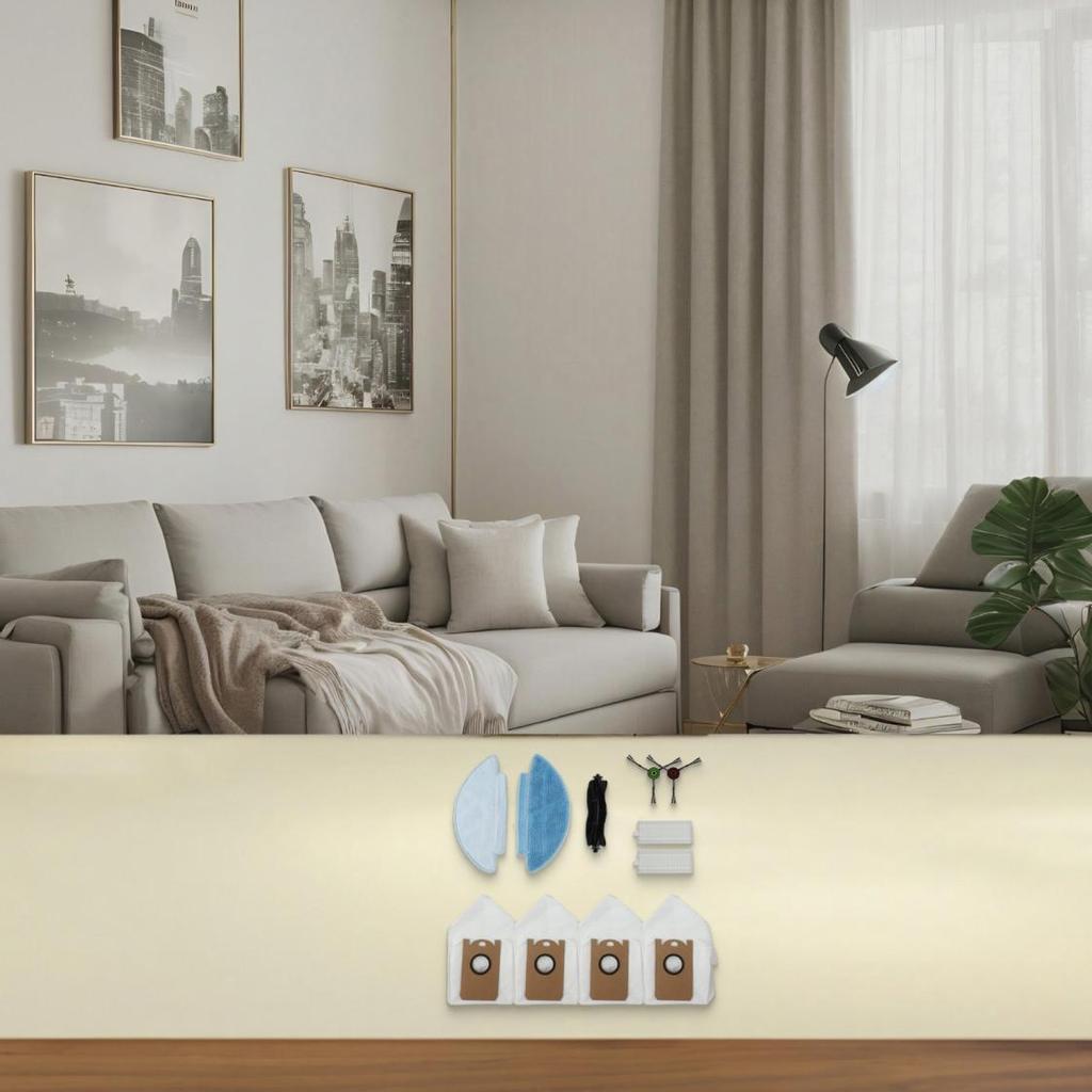 Brush Dust Bags Household Cleaning Parts Robot Roller Brush