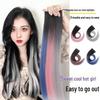 Seamless Gradient Clip-in Ear Dye Hair Extensions for Women