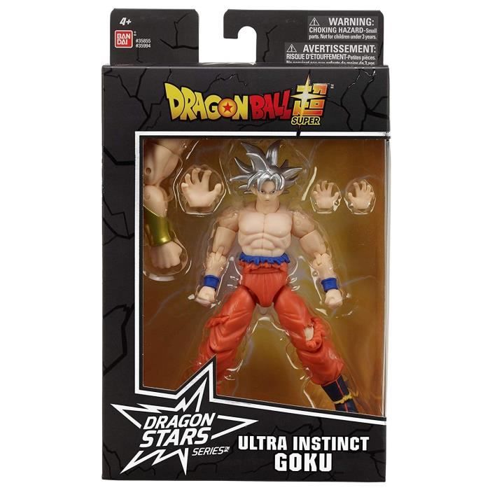 Figuur Dragon Ball 17cm - BANDAI - Goku + Broly Deel. 1 - Ultra Instinct