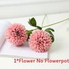 Floral Fake Ball Chrysanthemum Silk Flower For Party Decor And Props Photography