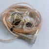 High Purity Copper Earphone Upgrade Cable Built-in Mic Low Impedance HiFi Sound for Portable Music Players