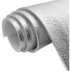 MOTUKA 40" X 80" 118mil Single Reflective Foil Insulation Foam Core Heat Radiant Barrier 21.53 Sqft Aluminum Foil Finish White Foam Heat Shield