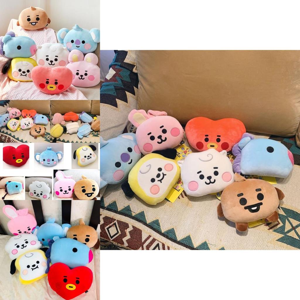 High Quality Bts Cushion With Signature Character Design
