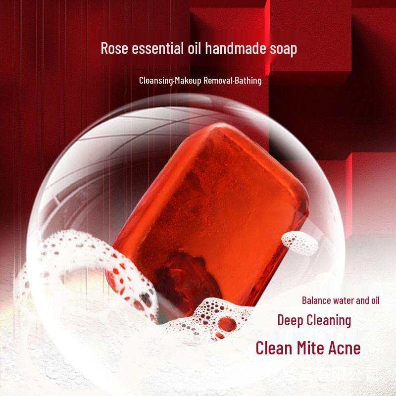 Jasmine Essential Oil Handmade Soap with Petals - Facial Cleansing & Bath 