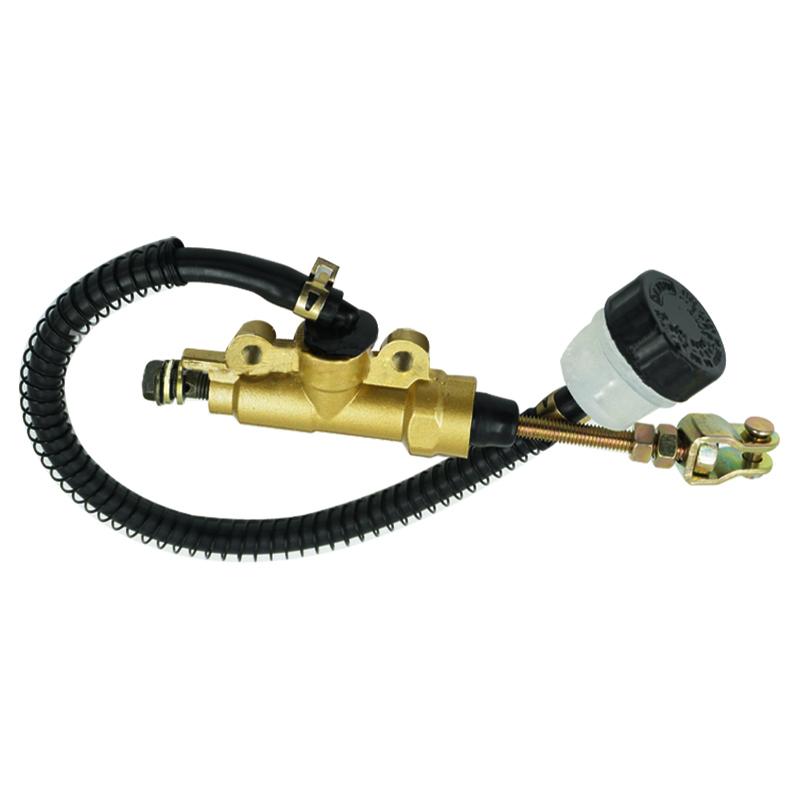 10MM Motorcycle Rear Brake Master Cylinder Pump for Honda CR80 CR85 CR125 CR250 CR500 87-07 Motorcycle ATV Dirt Pit Bike