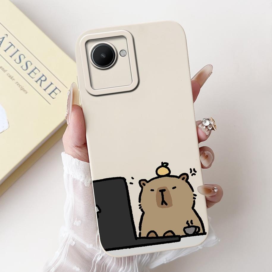Per Custodia Realme C30 Cover RealmeC30 Nuova Moda Dipinta Morbido Silicone Cover Posteriore Per Realme C30S C 30 Narzo 50i Prime Custodia per Telefono
