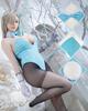 [Excellent Quality] Ichinose Asuna Cosplay Bunny Suit with Bunny Ears from Zero One Blue Archive, Full Set for Adults (Size S)