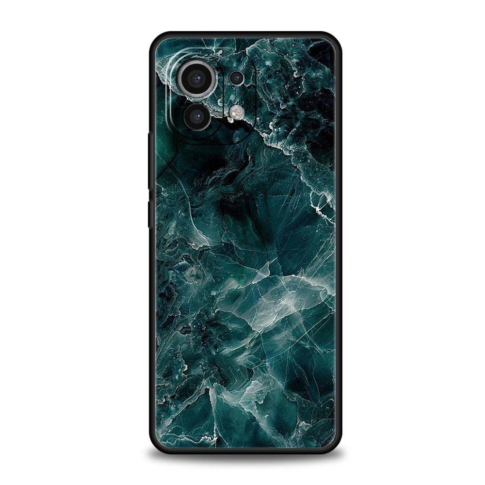 Phone Case For Xiaomi Mi 15 14 14T 13T 12T Pro 12 13 11 Lite 5G 11T X6 X5 Pro Soft TPU Cover Fashion Marble Pattern
