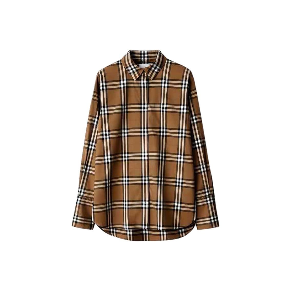 Burberry SS24 Shirt Women`s Brown 80843101