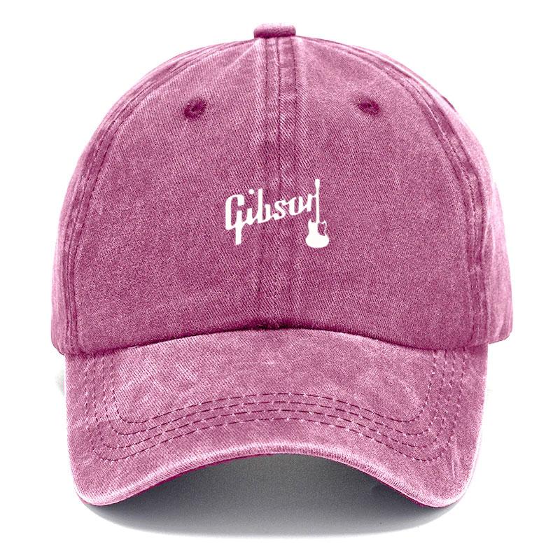 Gorra de Béisbol de Algodón Lavado Vintage Ajustable Camionero Desgastada Para Hombres y Mujeres Moda Estilo Rock Personalizar Guitarra Música