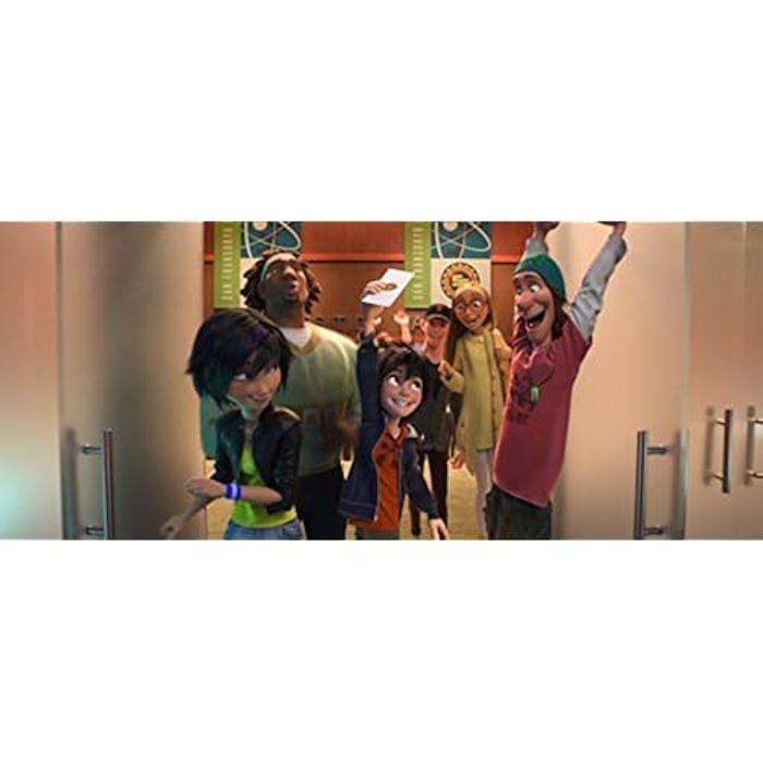 Blu-ray - big hero 6 - édition standard - multilingue - animation - tous publics