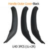 Car Interior Left Right Passenger Door Pull Handle Leather Outer Cover Trim For BMW X3 X4 F25 F26 2011 2012 2013 2014 2015 2016