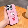 Cute Cartoon B-BarbapapaS Phone Case For iPhone17,16,15,14,13,12,11,Pro,MAX Gray Matte Silicone Black Cover